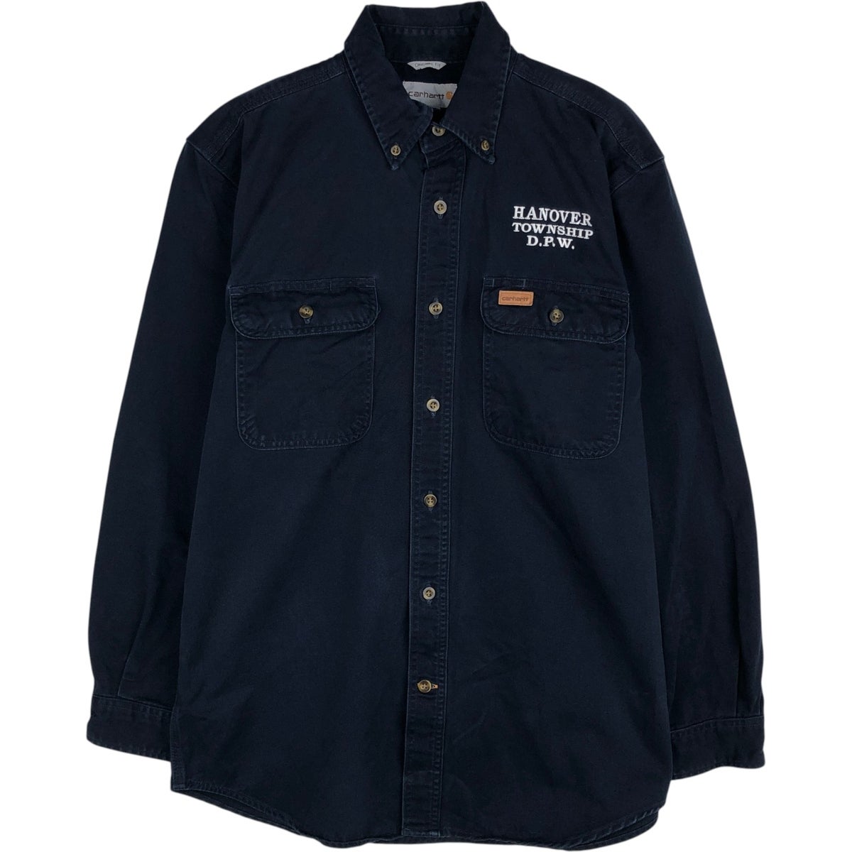 古着 カーハート Carhartt ORIGINAL FIT 長袖 ボタンダウン ワーク