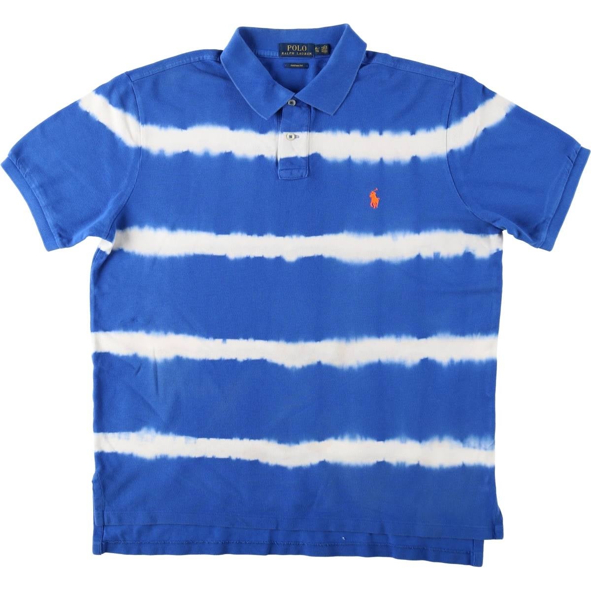 RALPH LAUREN ラルフローレン 半袖 ポロシャツ 希少 ネイティブ柄 古着 ラルフローレン Ralph Lauren POLO RALPH LAUREN CLASSIC FIT 総
