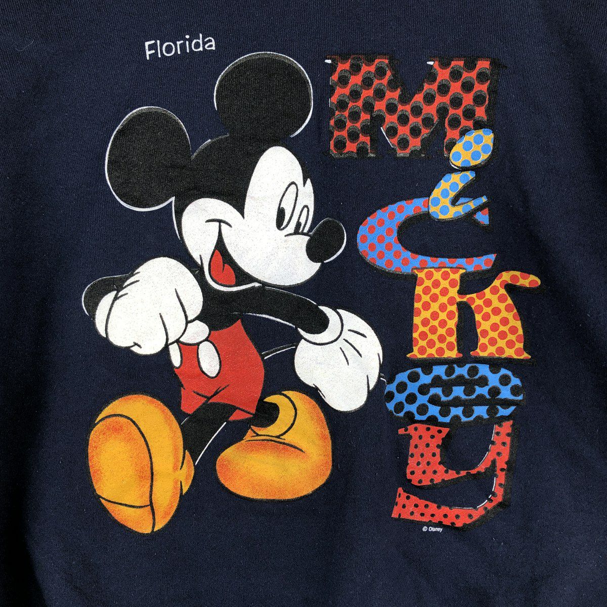 古着 90年代 タルテックス TULTEX MICKEY MOUSE ミッキーマウス