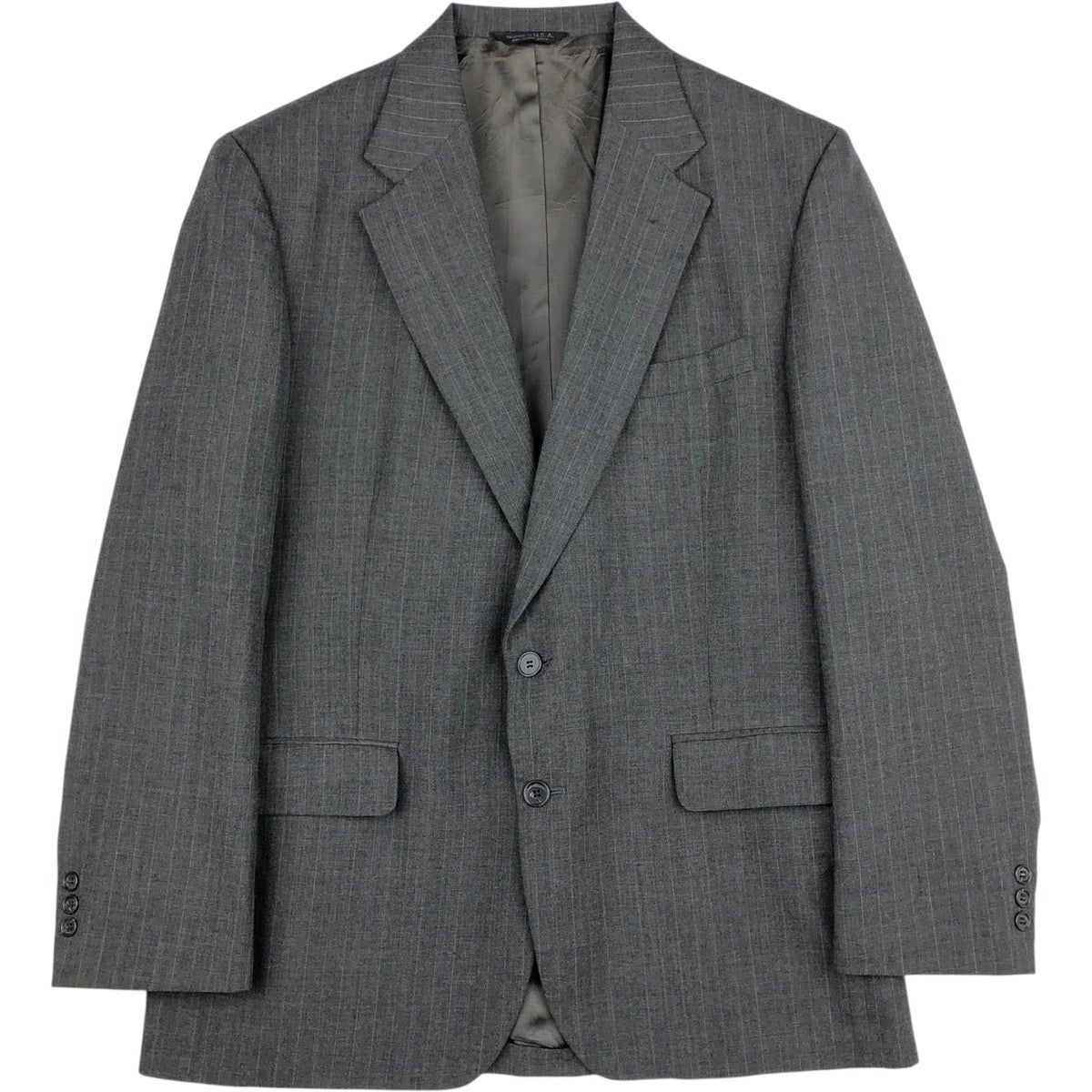 古着 Continental Casuals チェック柄 半袖 ポリコットンシャツ USA製
