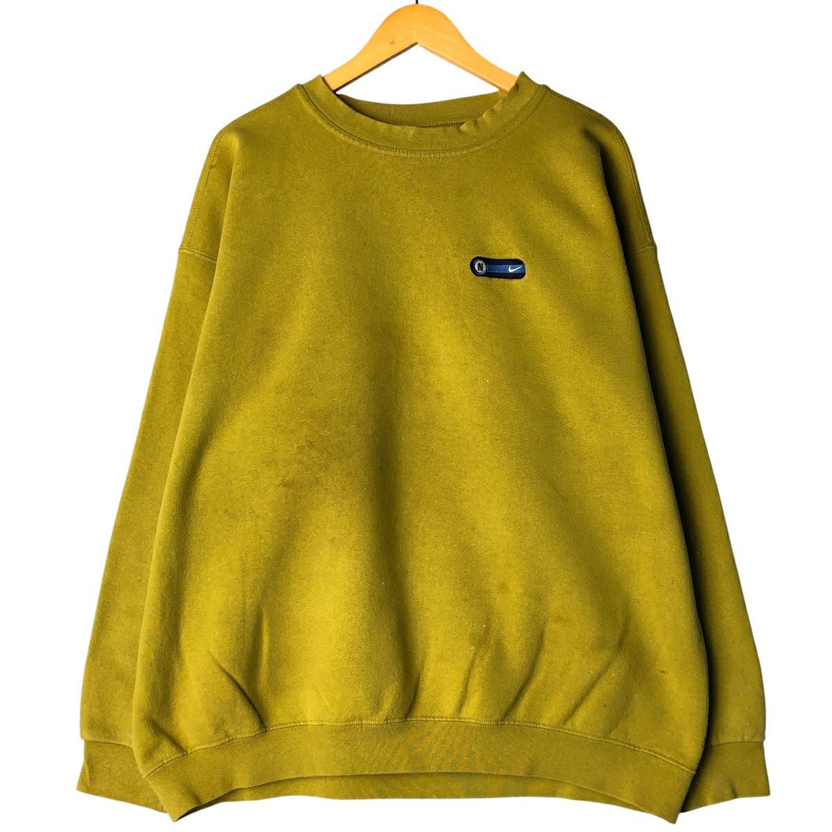 古着 90年代 ナイキ NIKE ワンポイントロゴスウェットシャツ