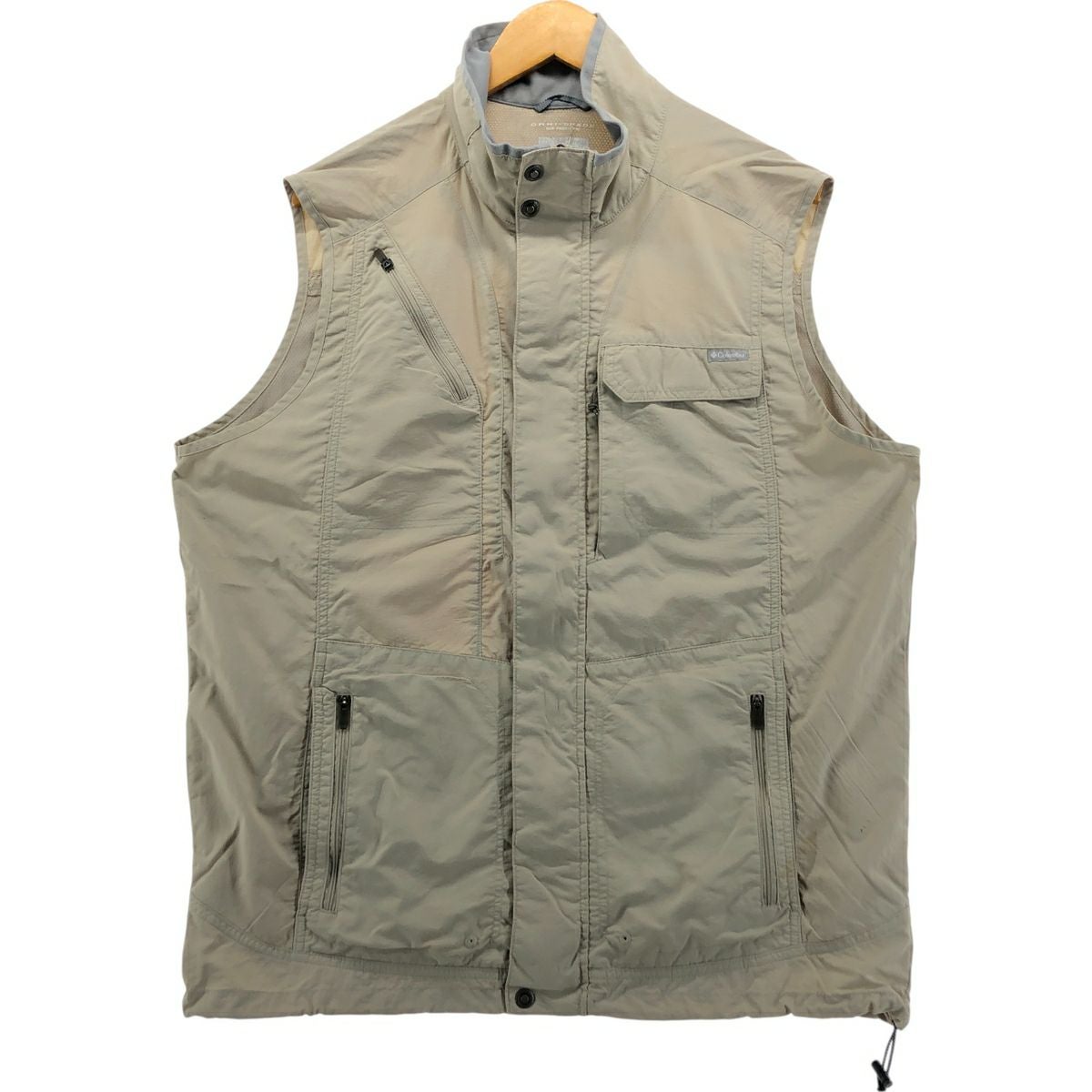 古着 コロンビア Columbia OMNI-SHADE リップストップ ナイロンベスト