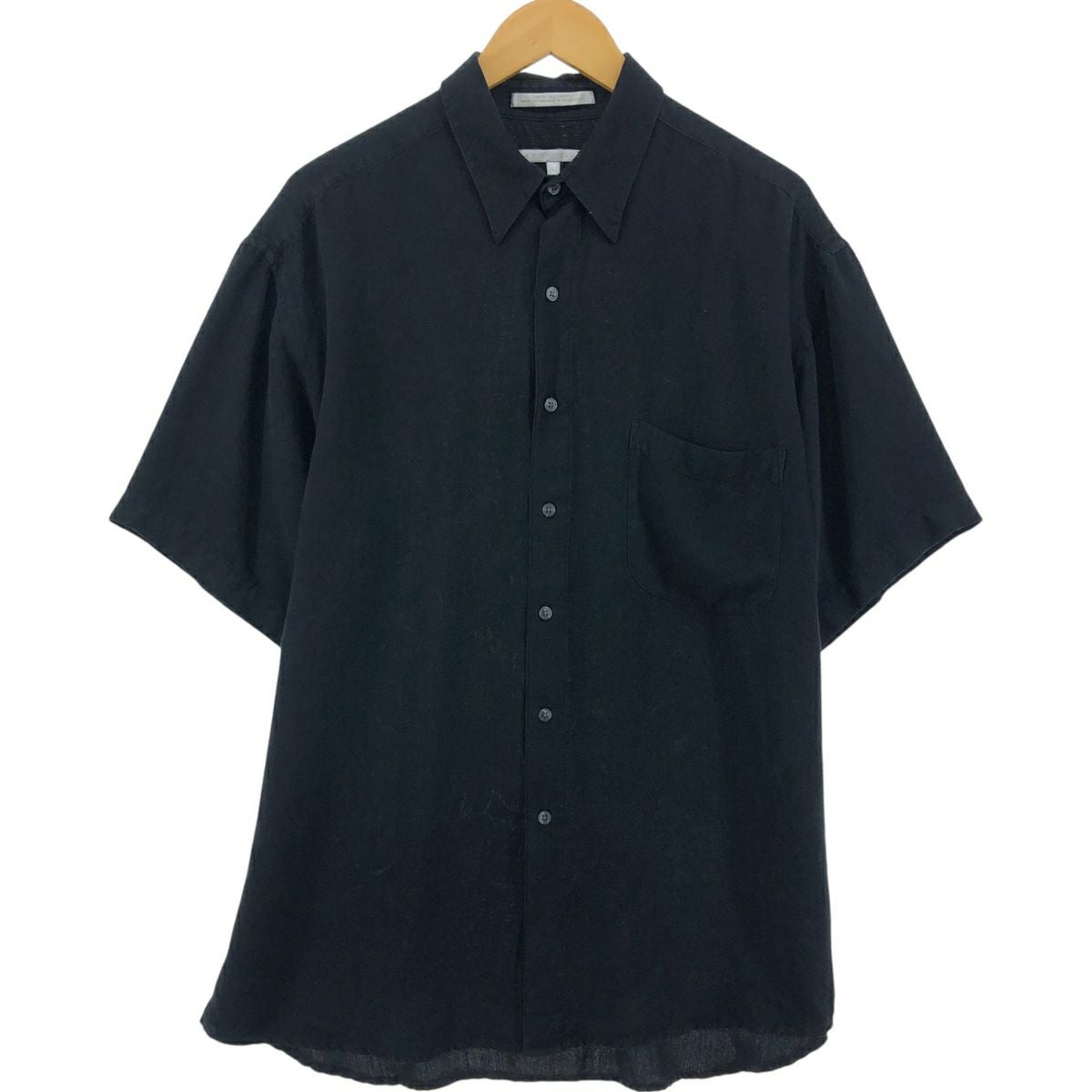 古着 ペリーエリス PERRY ELLIS 半袖 シルクシャツ ボックスシャツ