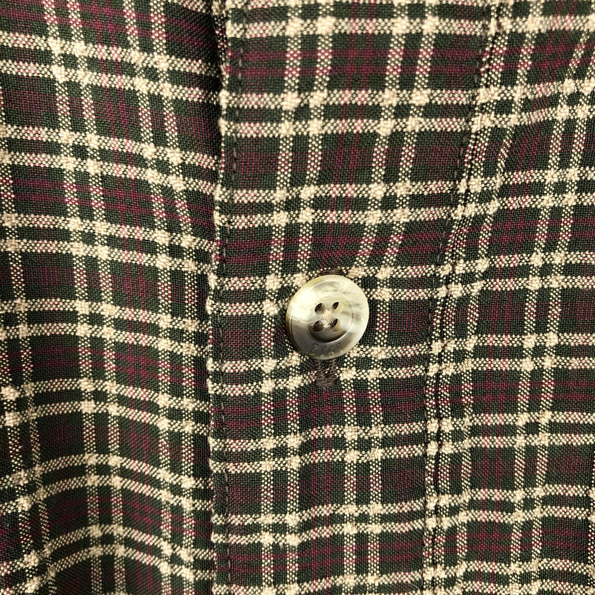 古着 ～90年代 エルエルビーン L.L.Bean チェック柄 シアサッカー 長袖