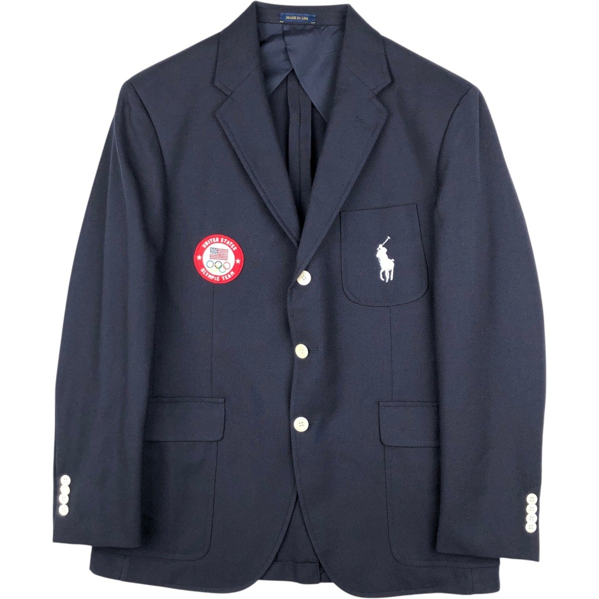 RALPH LAUREN テーラードジャケット サイズ0 アメリカ製 古着 ラルフローレン Ralph Lauren POLO RALPH LAUREN 東京