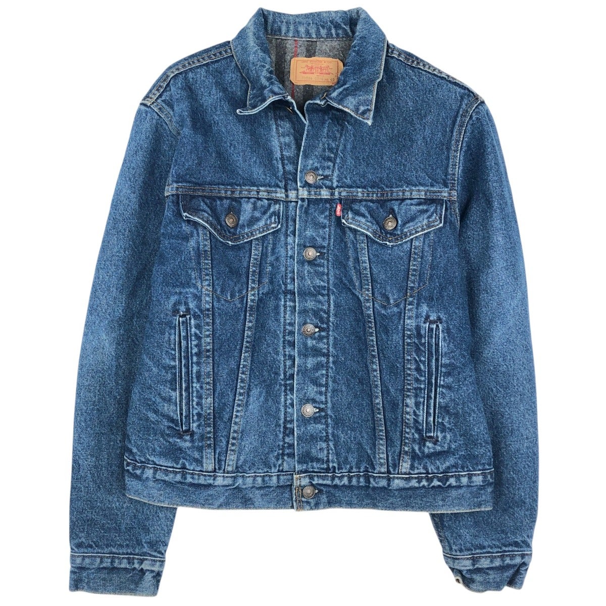 古着 リーバイス Levis 71506-0216 ワッペンカスタム デニムジャケット