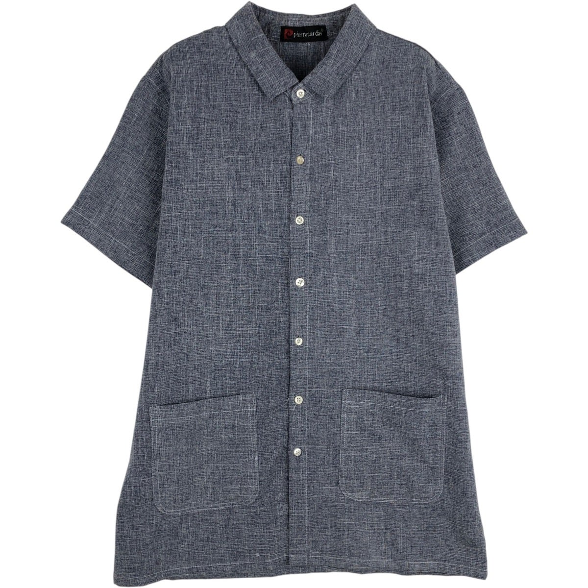 古着 ARMOR 半袖 ポリコットンシャツ ボックスシャツ カナダ製 メンズL