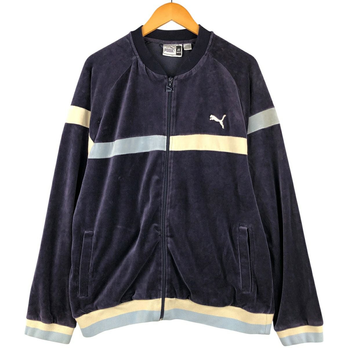 古着 90年代 プーマ PUMA ジャージ トラックジャケット メンズL相当