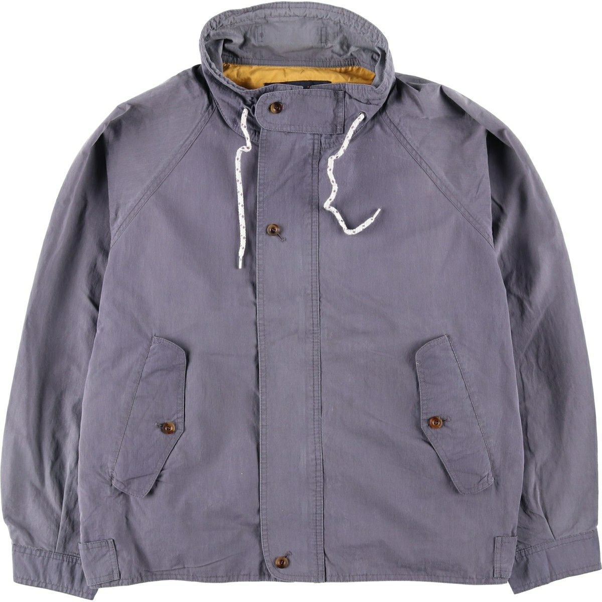 古着 90年代 ノーティカ NAUTICA 総柄 フード付き ナイロンプル