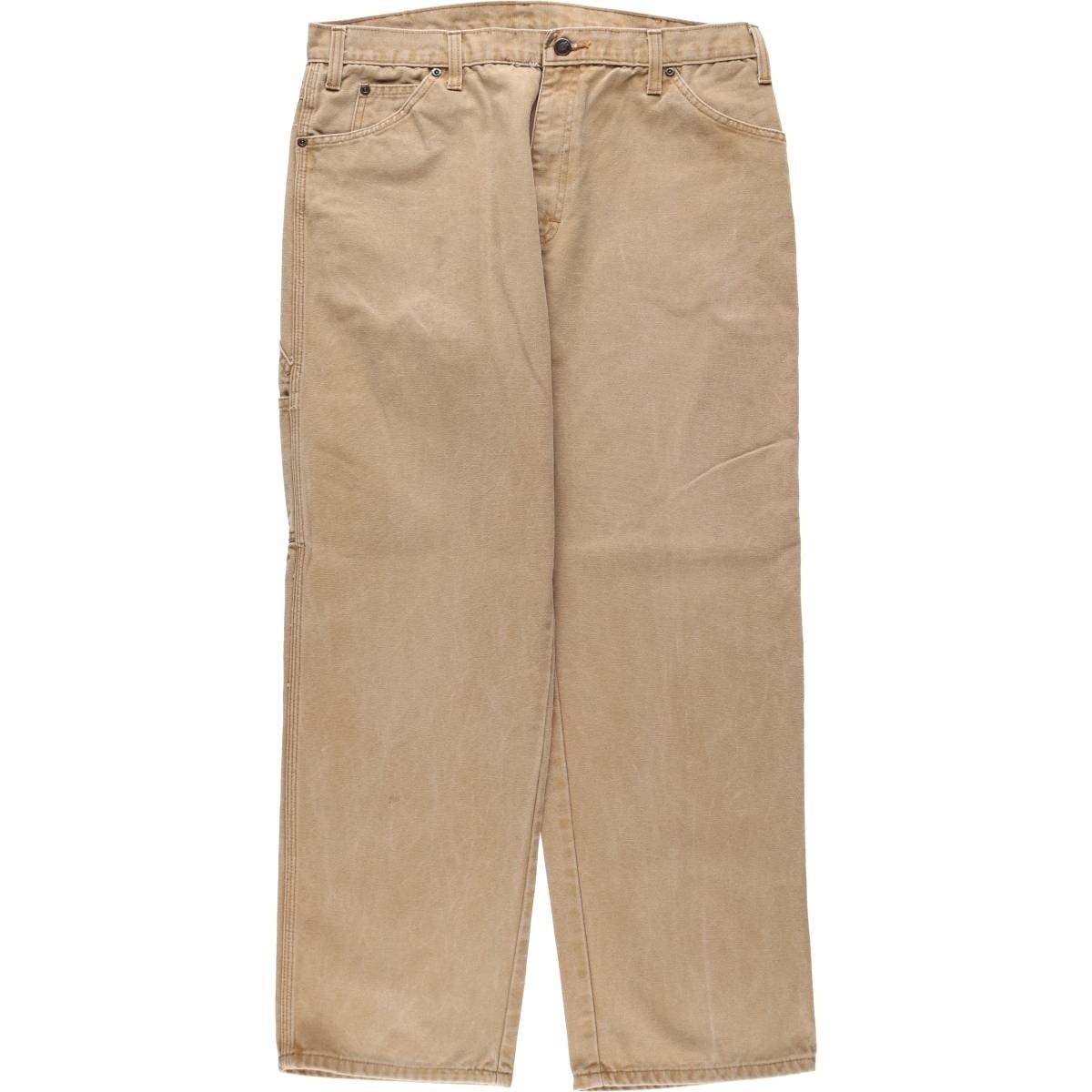 古着 ディッキーズ Dickies ダックペインターパンツ メンズw34相当