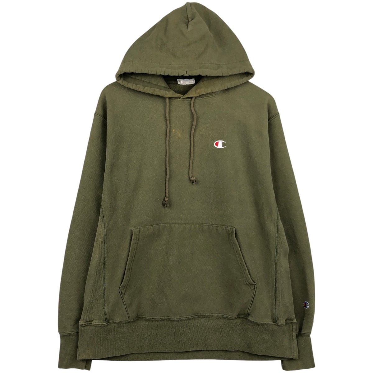 古着 チャンピオン Champion REVERSE WEAVE リバースウィーブ スウェットハーフボタンパーカー メンズL相当/eaa645484 古着 チャンピオン Champion REVERSE WEAVE リバースウィーブ