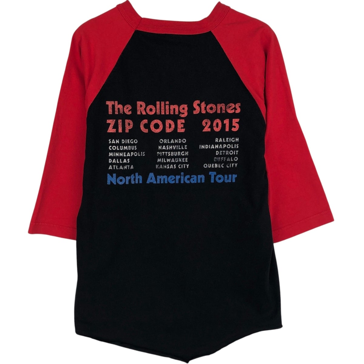 古着 ZIP CODE THE ROLLING STONES ザローリングストーンズ 七分袖
