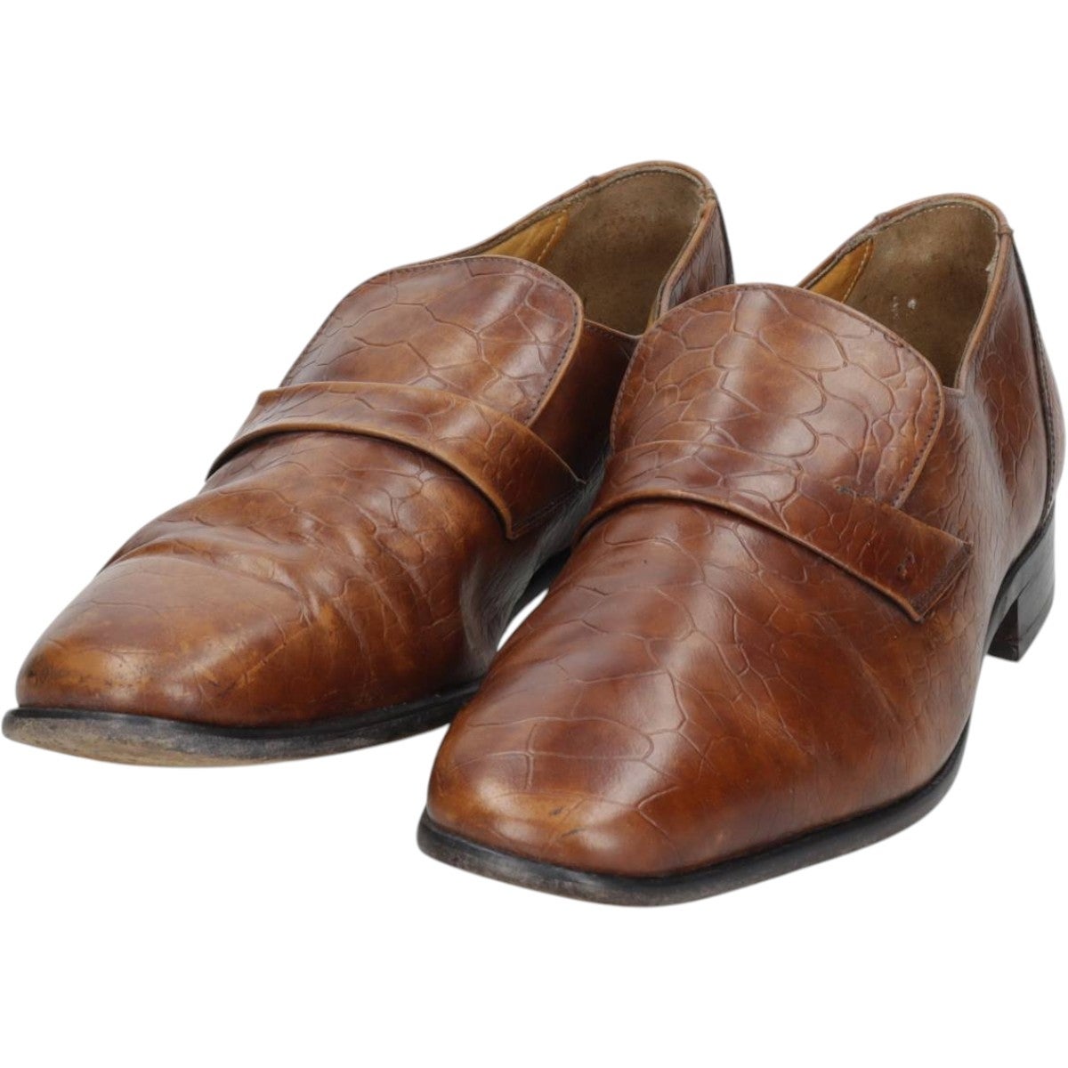 古着 グレンソン GRENSON footmaster セミブローグ ストレートチップ