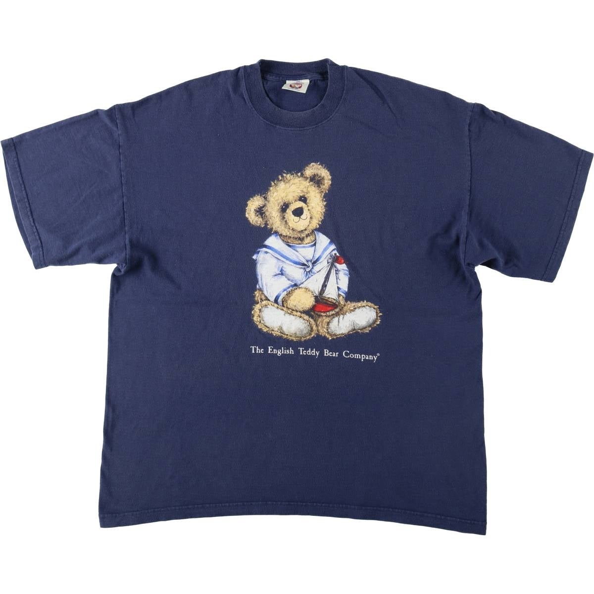 古着 The English Teddy Bear Company アニメ キャラクタープリントT
