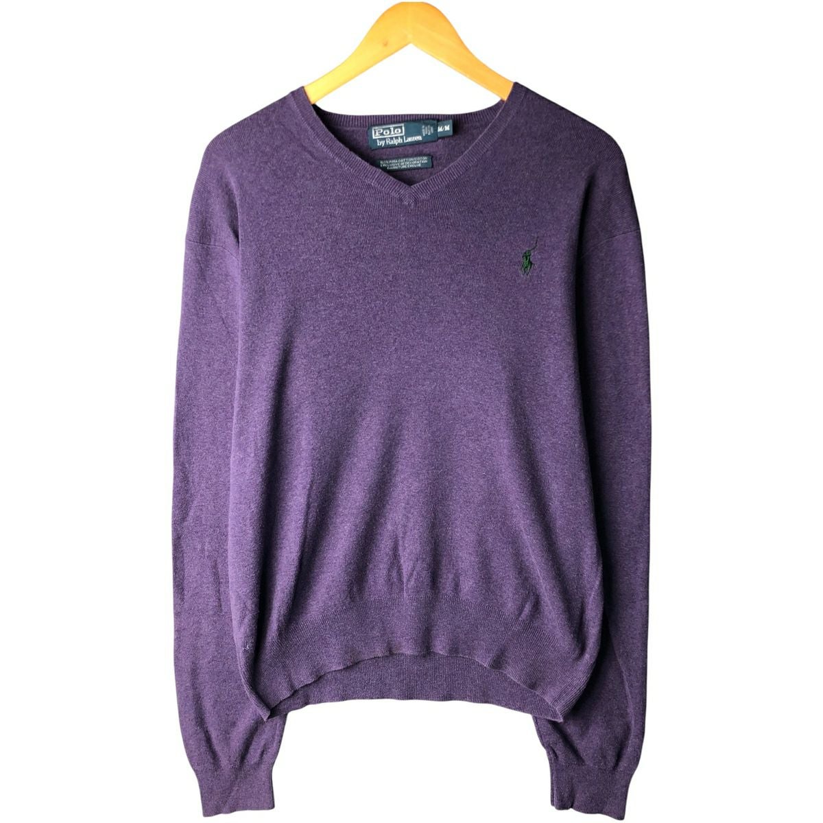 古着 ラルフローレン Ralph Lauren POLO by Ralph Lauren Vネック