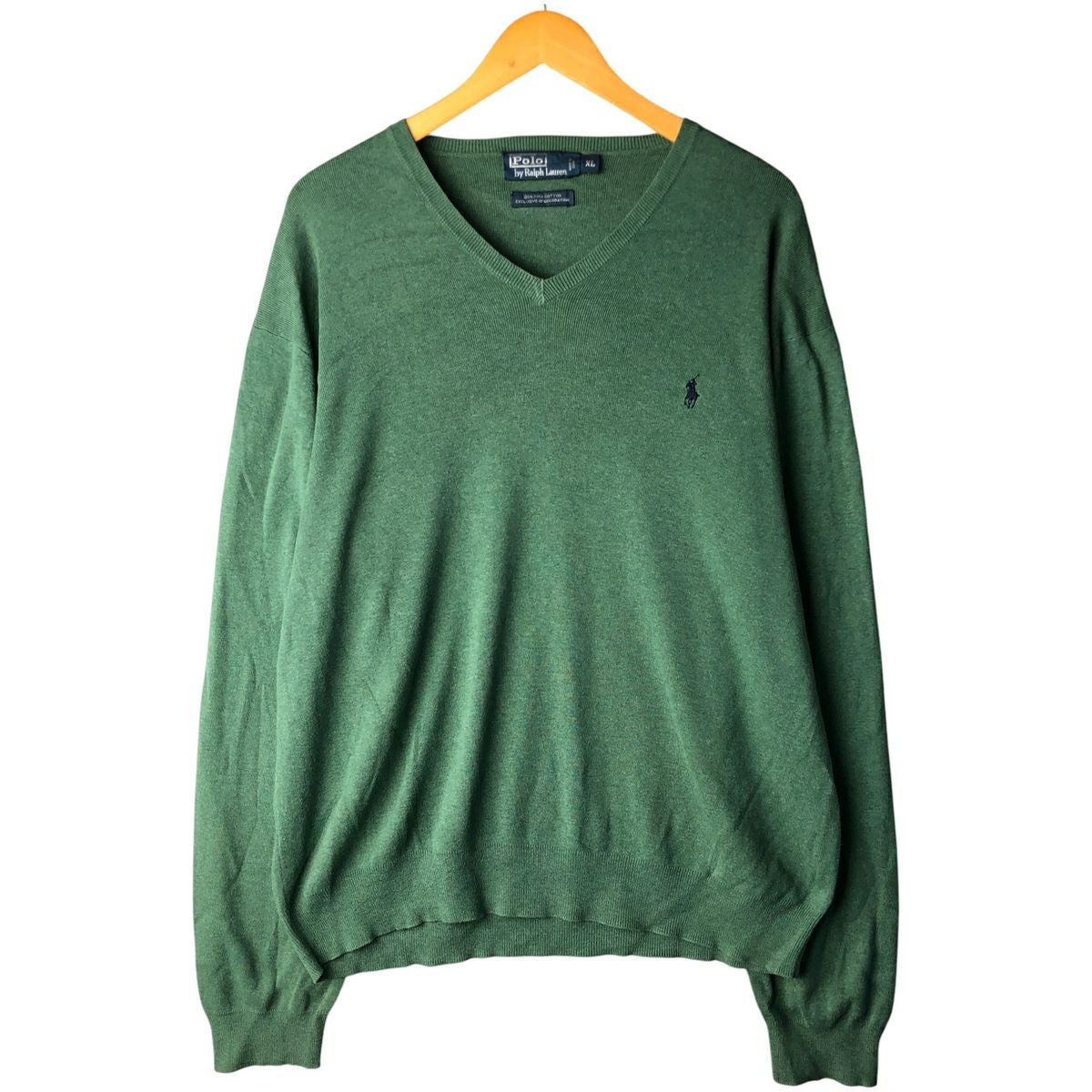 古着 ラルフローレン Ralph Lauren POLO by Ralph Lauren Vネック