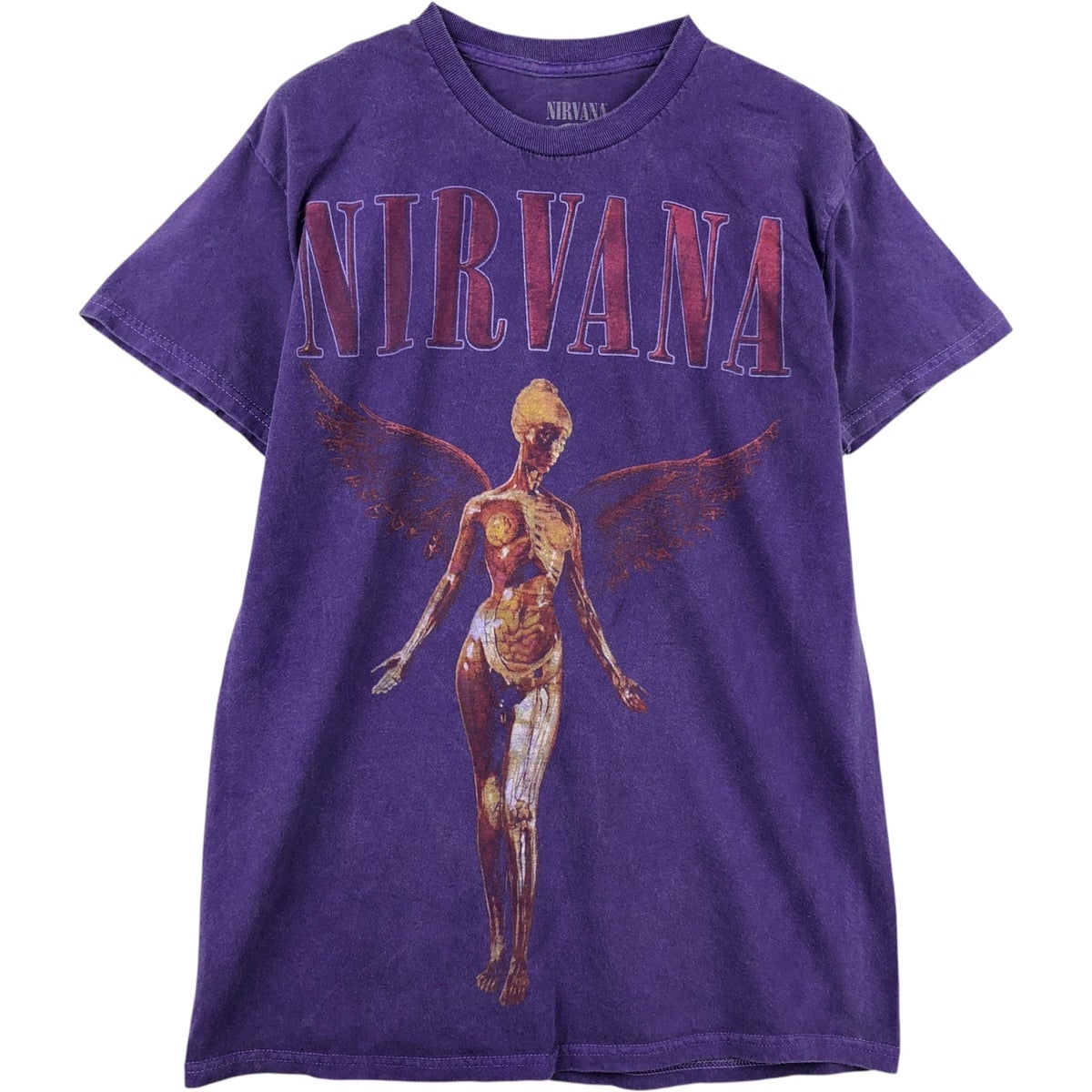 古着 NIRVANA ニルヴァーナ バンドTシャツ バンT メンズS相当