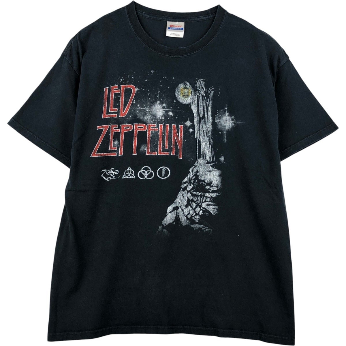 古着 ヘインズ Hanes LED ZEPPELIN レッドツェッペリン バンドTシャツ