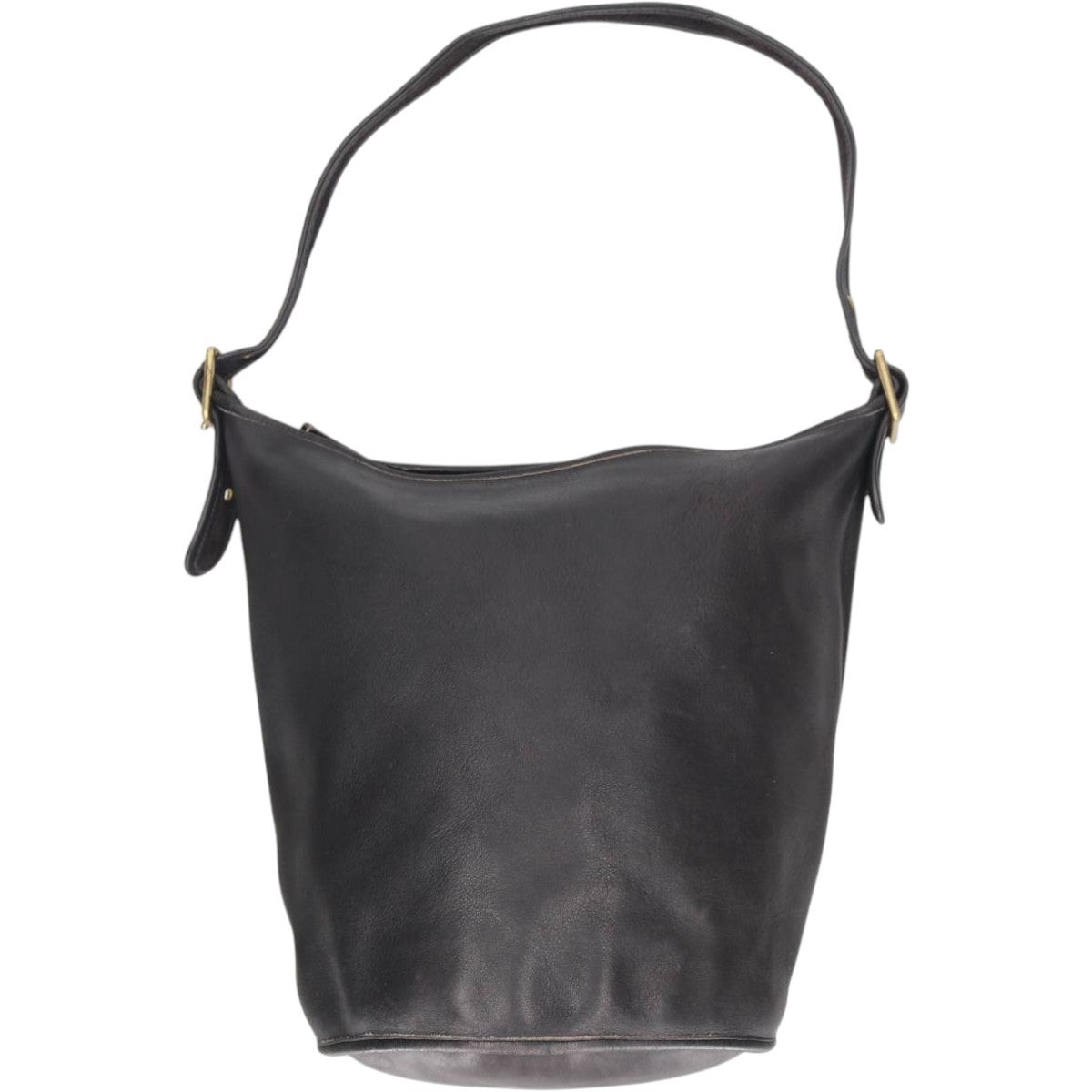 COACH オールドコーチ USA製 黒ショルダーバッグ