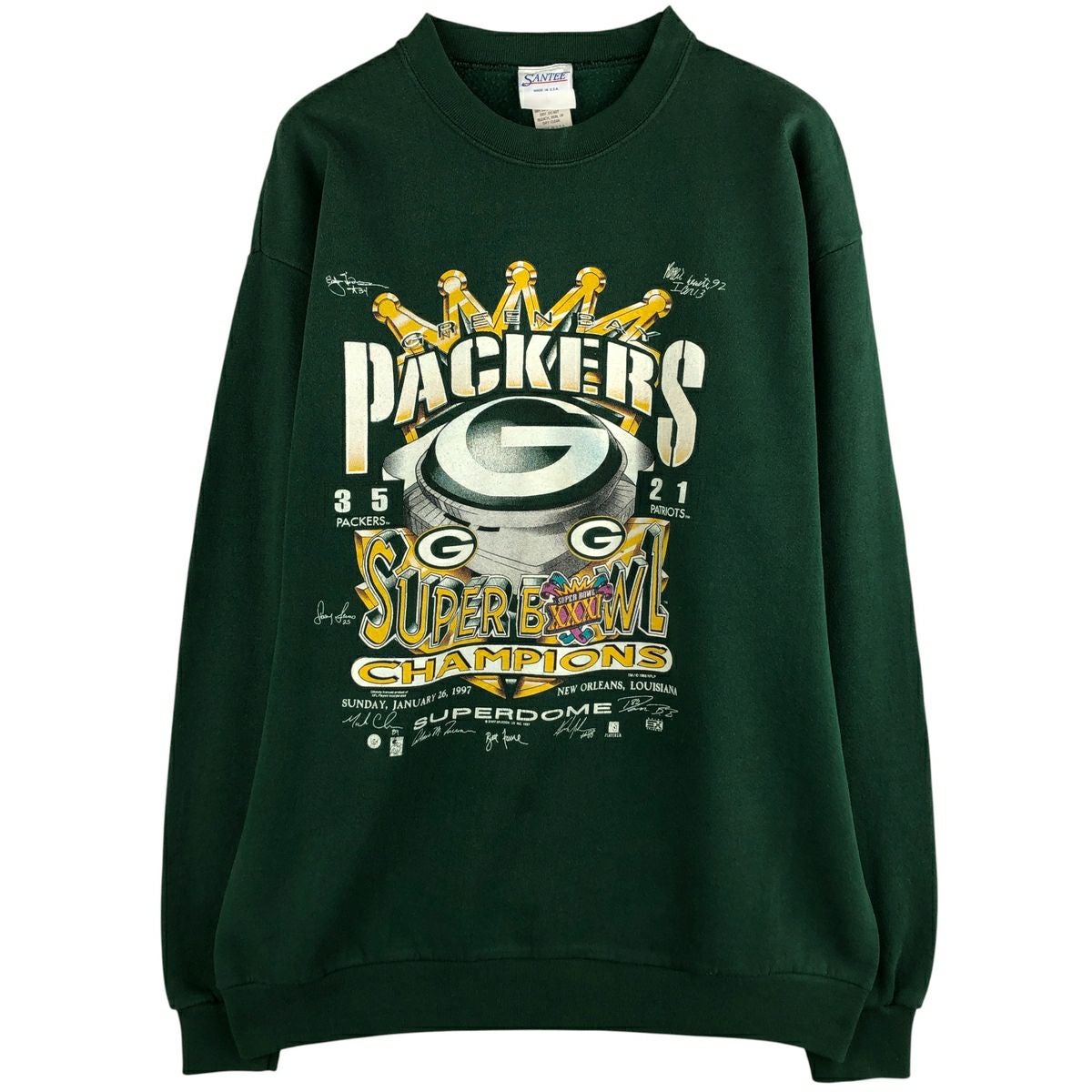 古着 90年代 リー Lee NFL GREEN BAY PACKERS グリーンベイパッカーズ