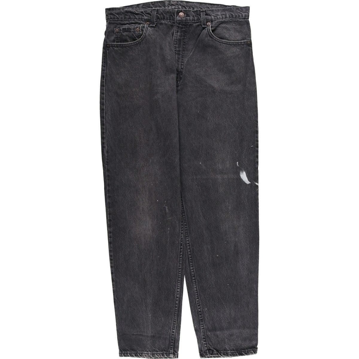 古着 90年代 リーバイス Levis 550 オレンジタブ ブラックデニム