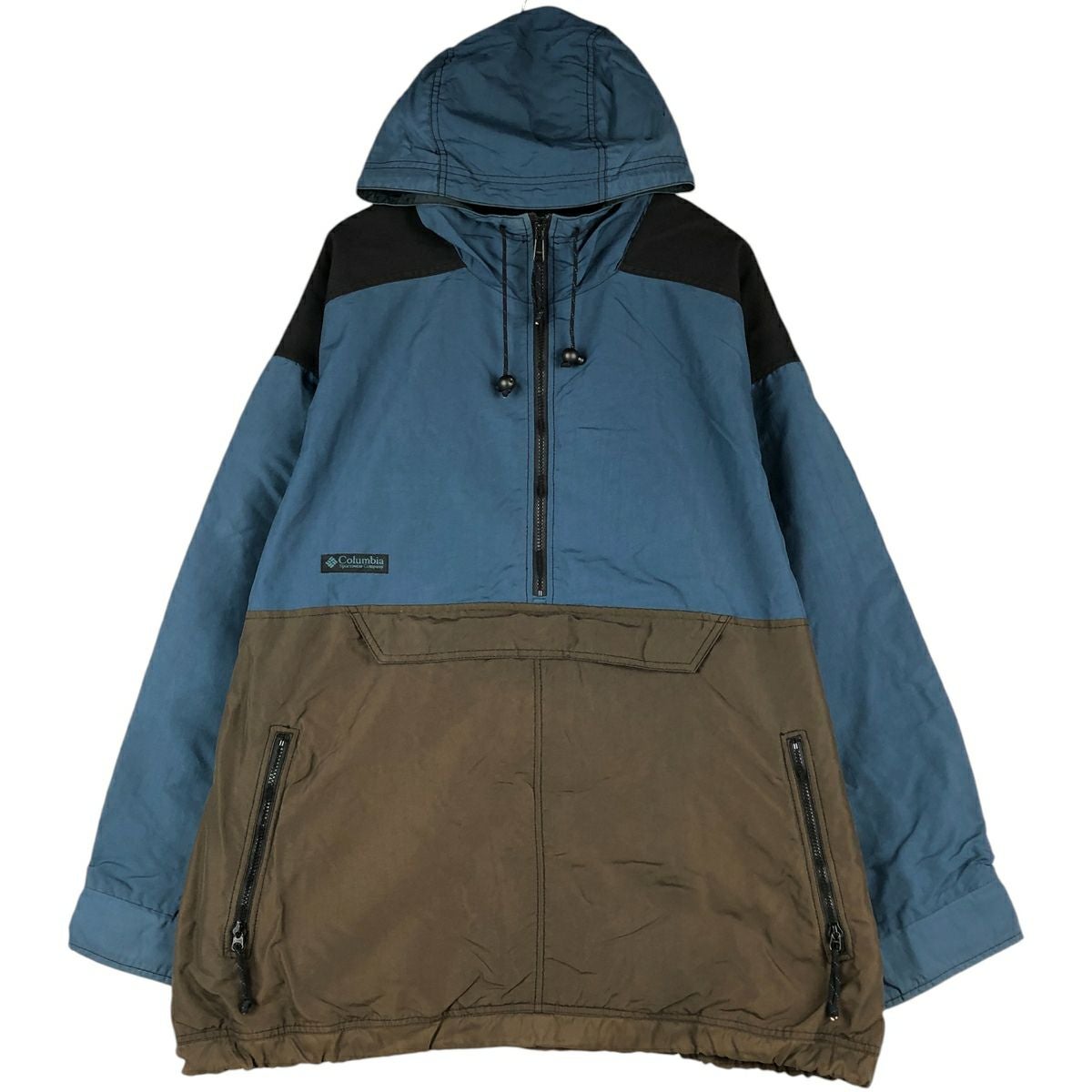 古着 90年代 コロンビア Columbia 白タグ リバーシブル ダウン