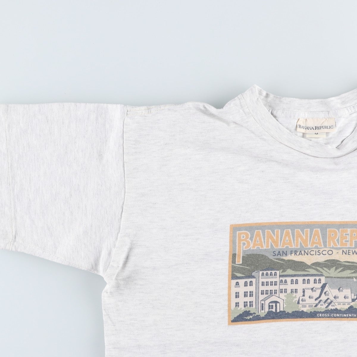 古着 90年代 バナナリパブリック BANANA REPUBLIC 半袖 プリントT