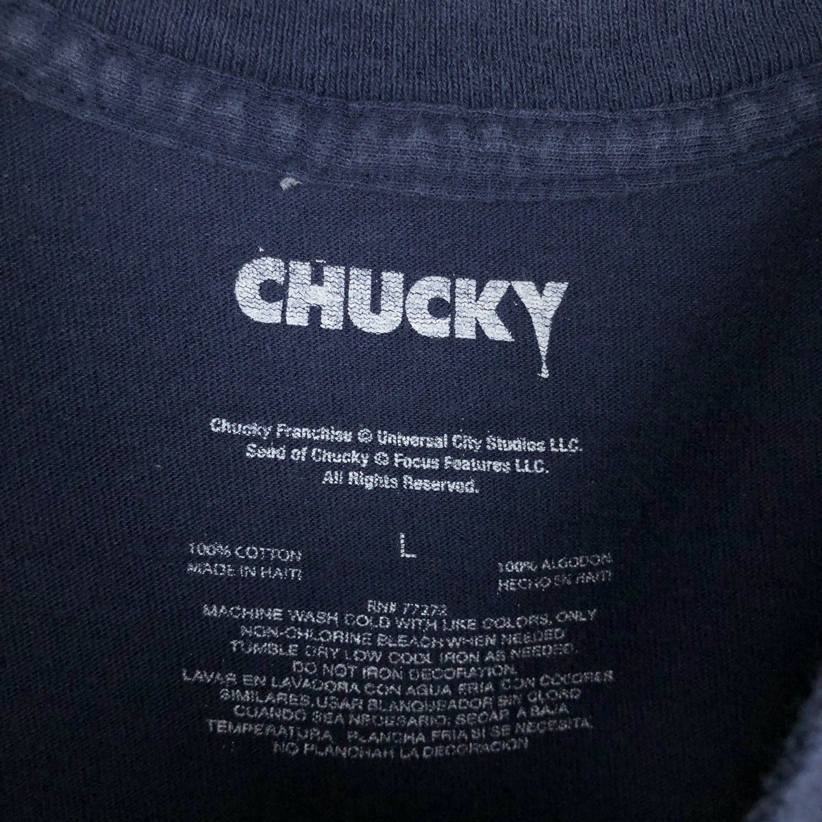 古着 CHILDS PLAY チャイルドプレイ CHUCKY チャッキー 映画 ムービーT