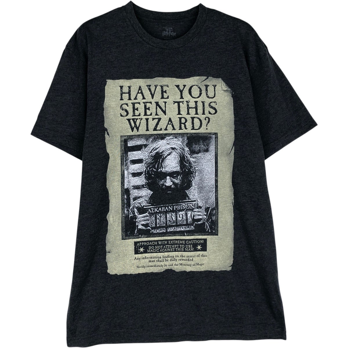 タグ付き新品未使用　ハリーポッター　シリウスブラック　プロモーションTシャツ 古着 Harry Potter ハリーポッター シリウスブラック 映画 ムービーT