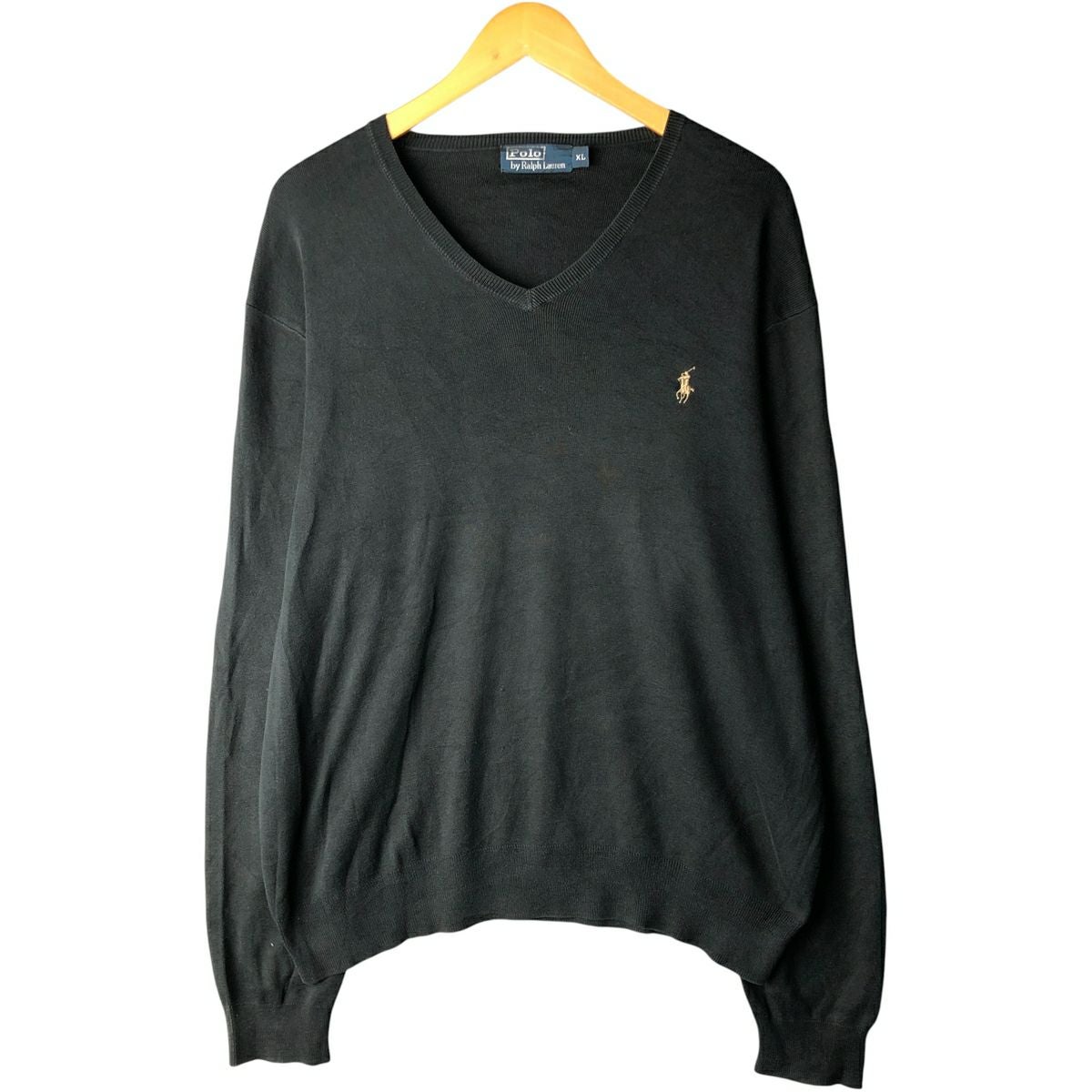 古着 ラルフローレン Ralph Lauren POLO by Ralph Lauren Vネック