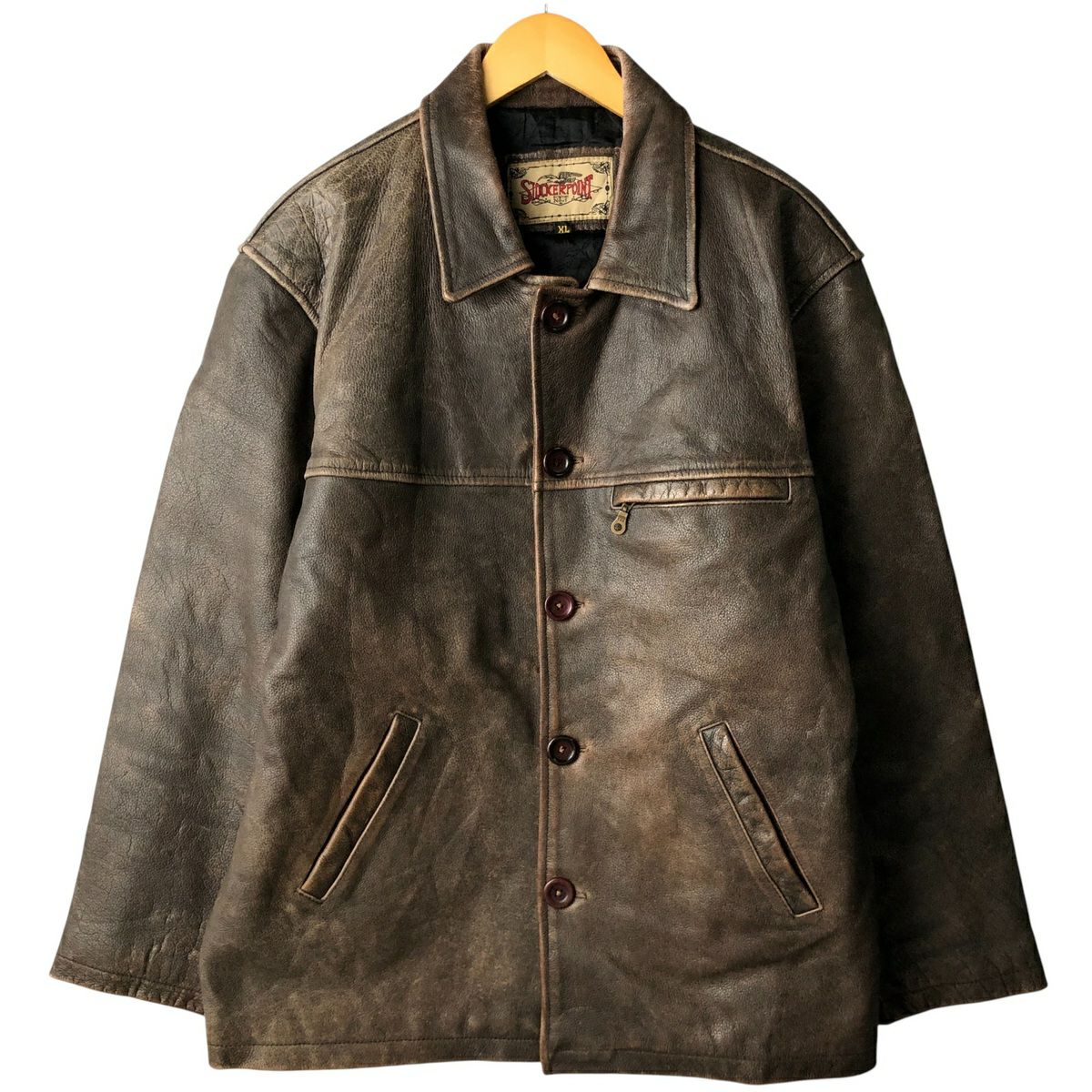 古着 EASTWIND レザージャケット メンズXXL相当 /eaa616800 【中古