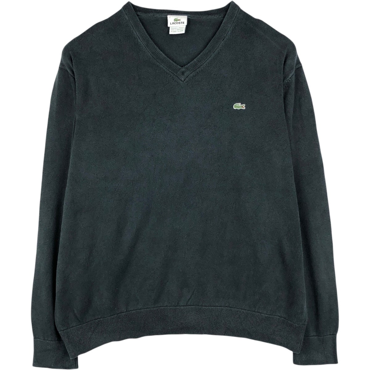 古着 ラコステ LACOSTE SPORT フランス企画 フルジップスウェット