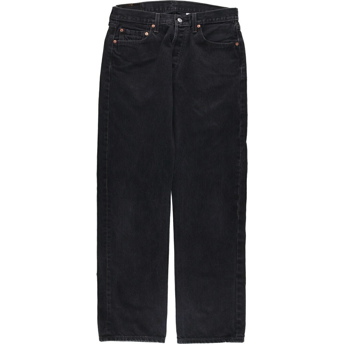 古着 リーバイス Levi's 501 ブラックデニム ストレートデニムパンツ メンズw34相当 /eaa554412 古着 リーバイス Levis 501 ブラックデニム ストレートデニムパンツ