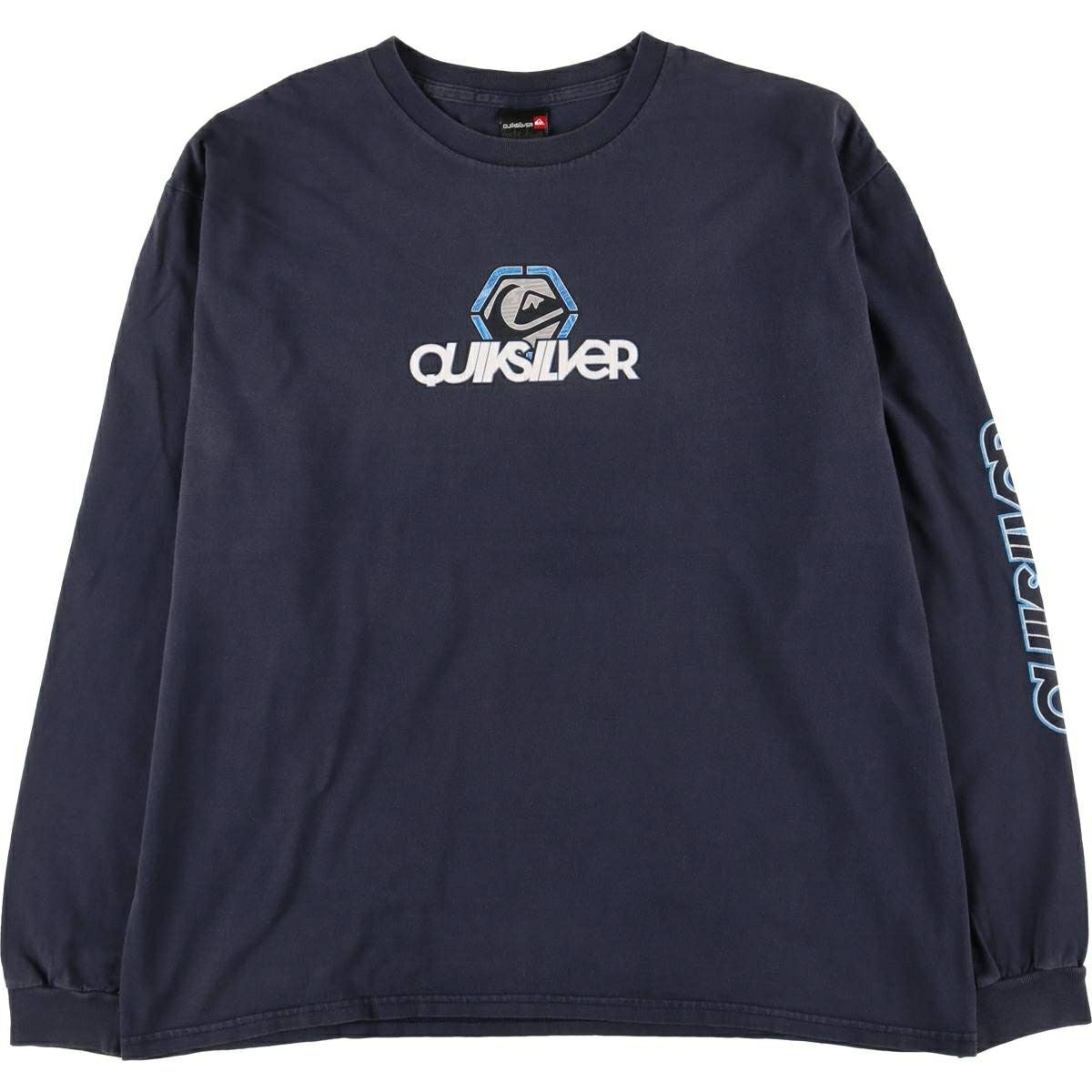 古着 90～00年代 クイックシルバー QUICKSILVER ロングTシャツ ロンT