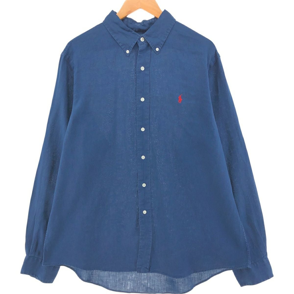 古着 ラルフローレン Ralph Lauren CUSTOM FIT ボーダー柄 長袖 ラガー