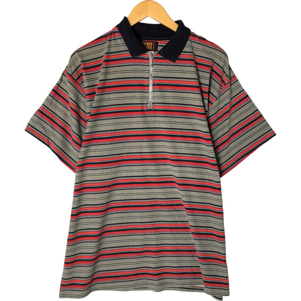 古着 ステューシー STUSSY 長袖 ラガーシャツ メンズL相当 /eaa547981