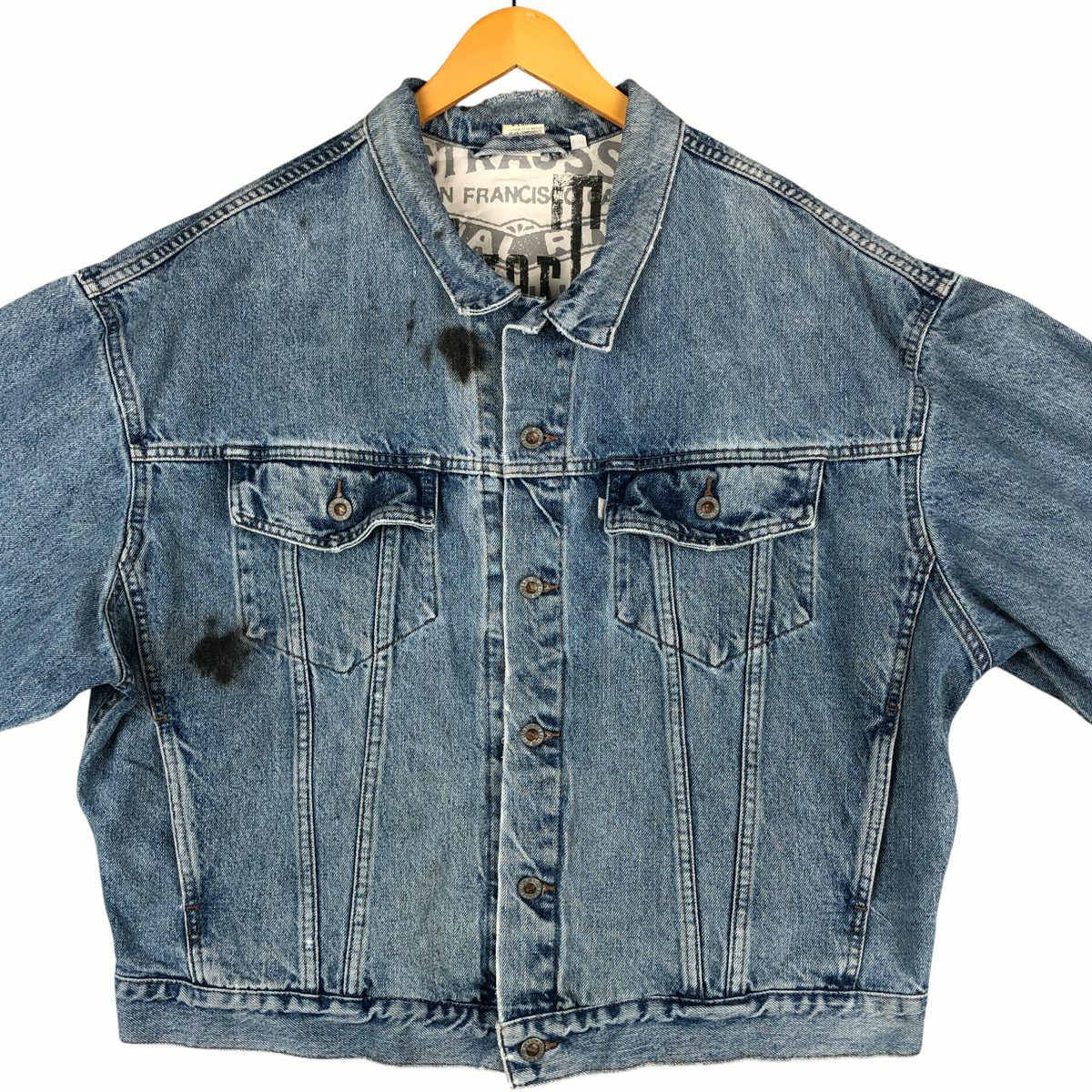 Levi's silver tab デニムジャケット 古着 90年代 リーバイス Levis SILVER TAB シルバータブ 75595-0691