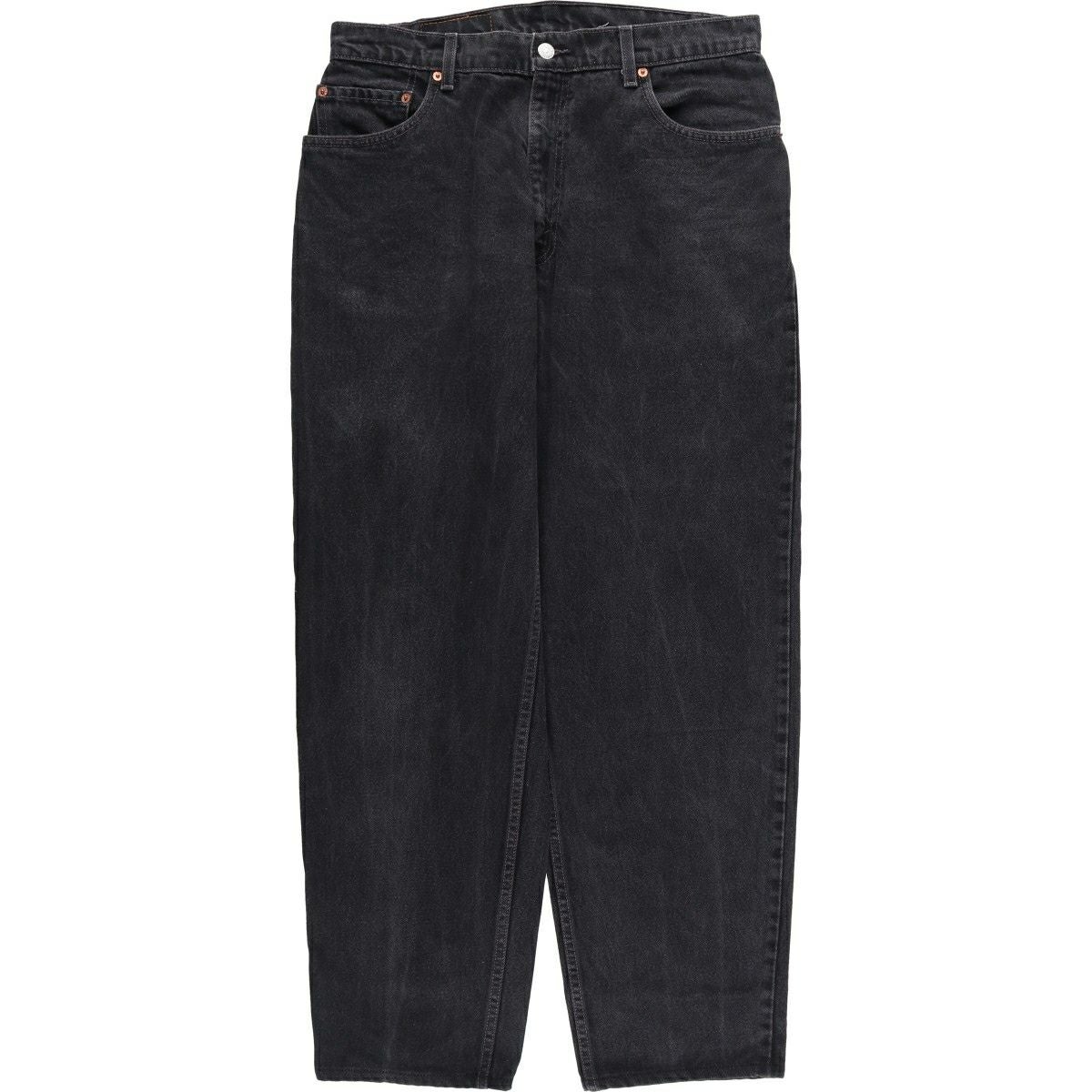 古着 リーバイス Levis 560 LOOSE FIT TAPERED LEG ブラックデニム
