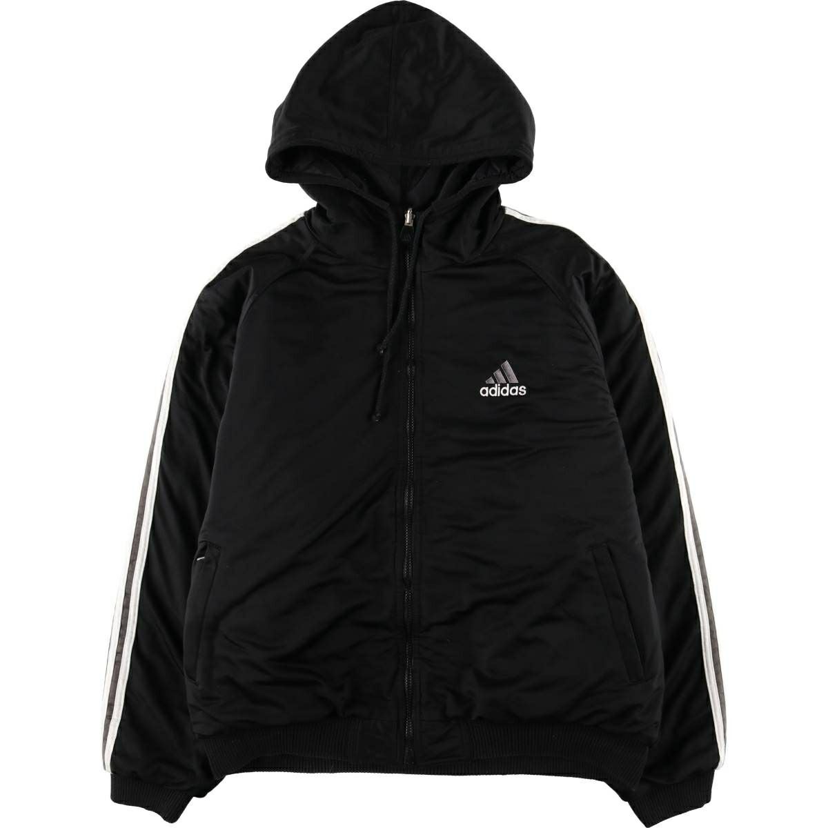 古着 90～00年代 アディダス adidas リバーシブル バックロゴ 中綿