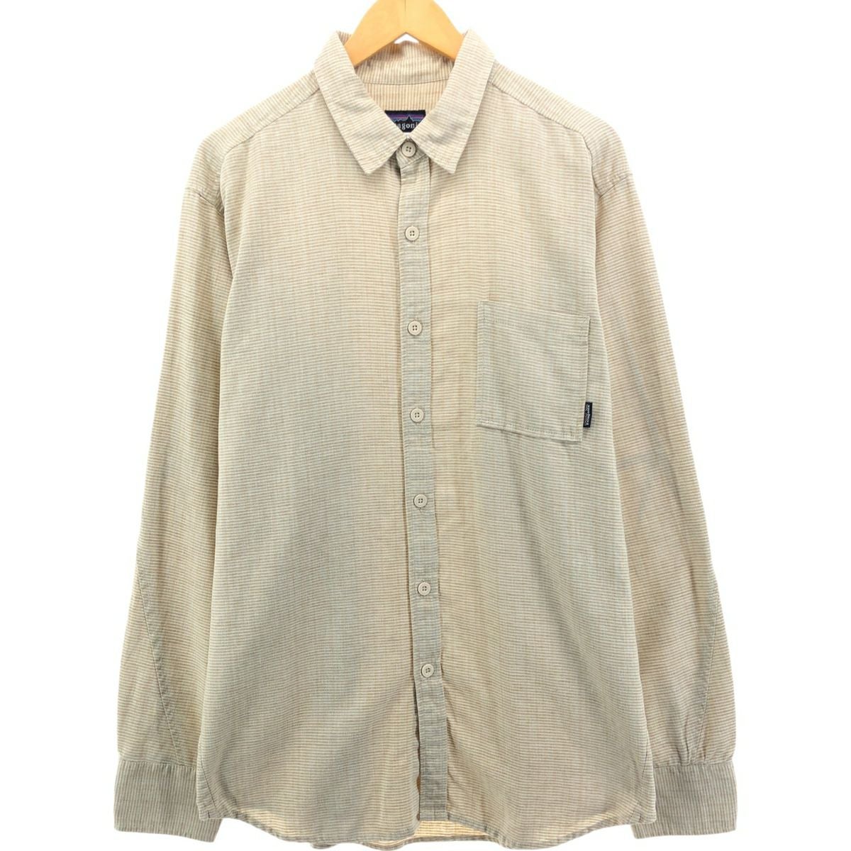 古着 パタゴニア Patagonia チェック柄 半袖 ボックスシャツ