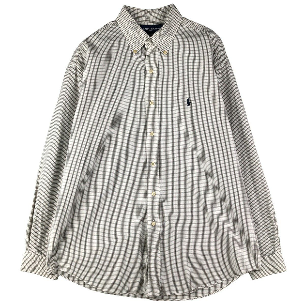 古着 ラルフローレン Ralph Lauren POLO RALPH LAUREN 長袖 ボタン