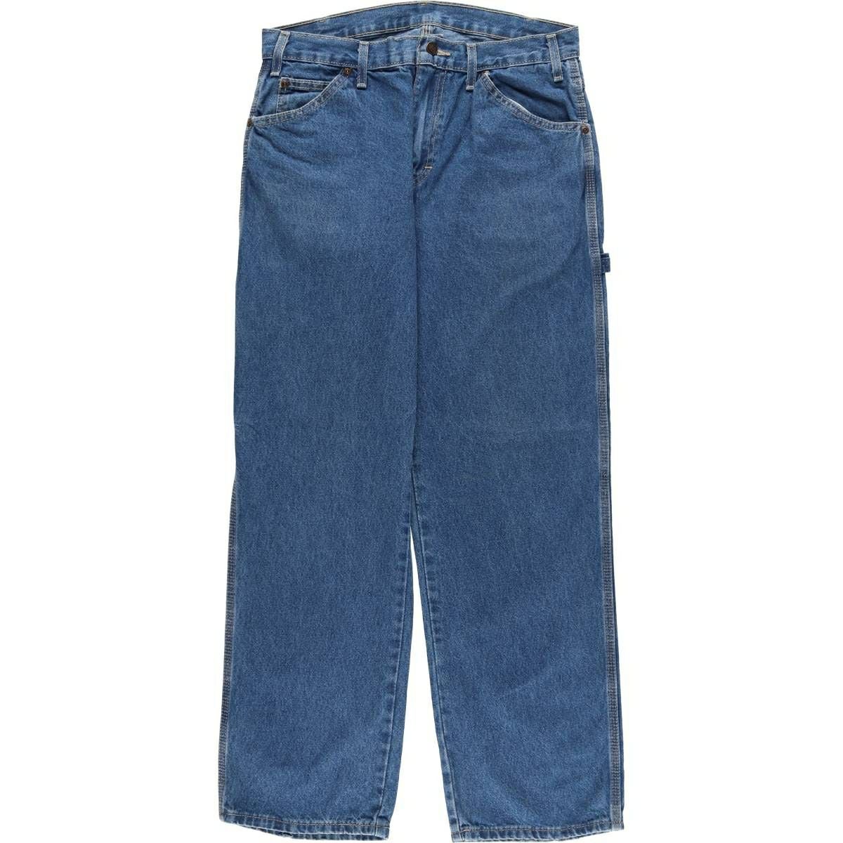 古着 90年代 ディッキーズ Dickies デニムペインターパンツ メンズw31