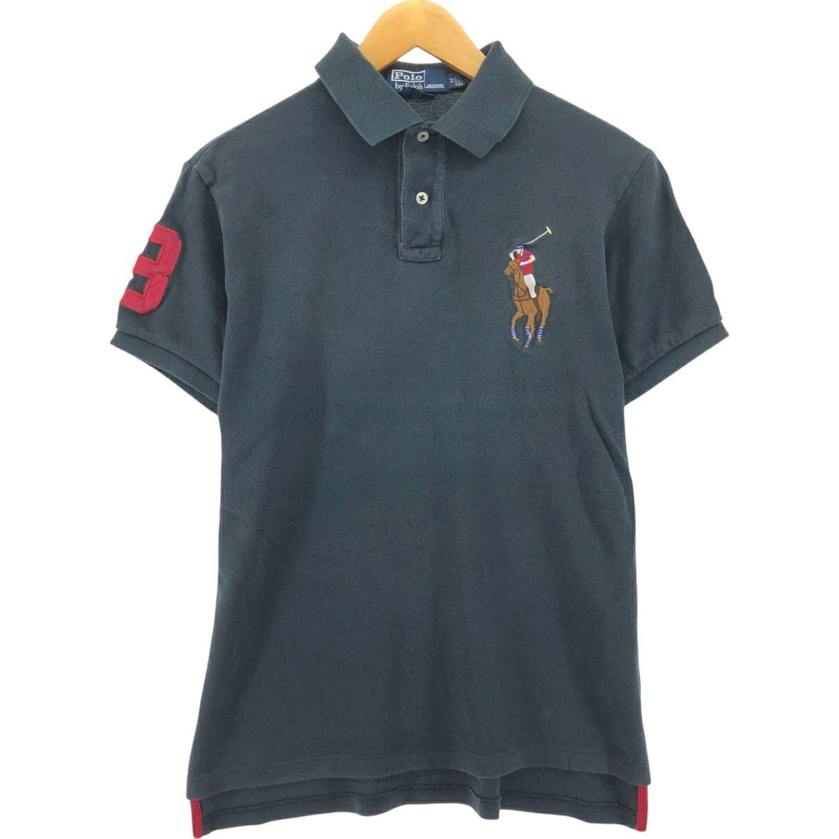 Ralph Lauren ポロシャツ ネイビー ビッグポニー 半袖 Amazon.co.jp: Polo Ralph Lauren(ポロラルフローレン) ビッグ ポニー