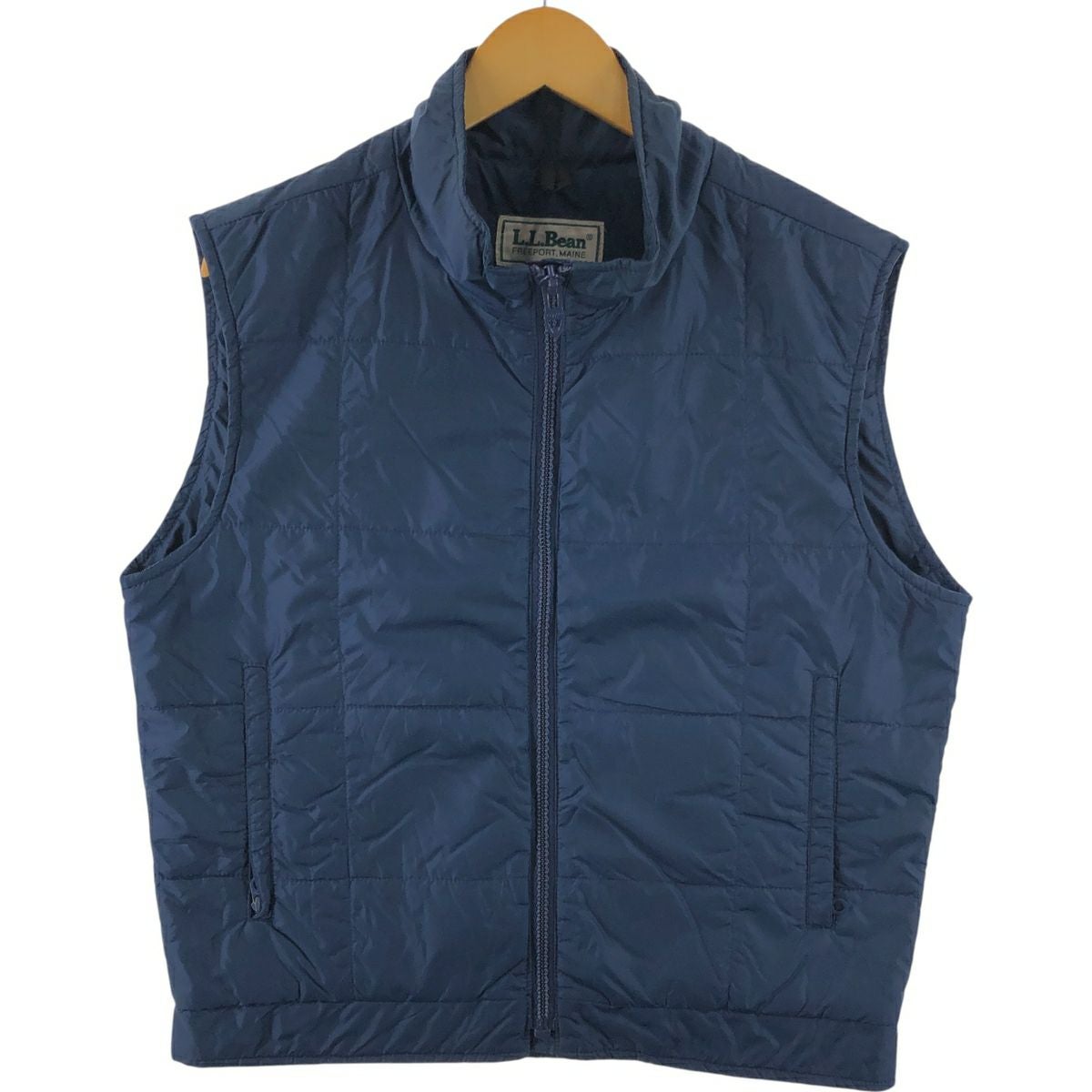 古着 80年代 エルエルビーン L.L.Bean 中綿入り キルティングベスト