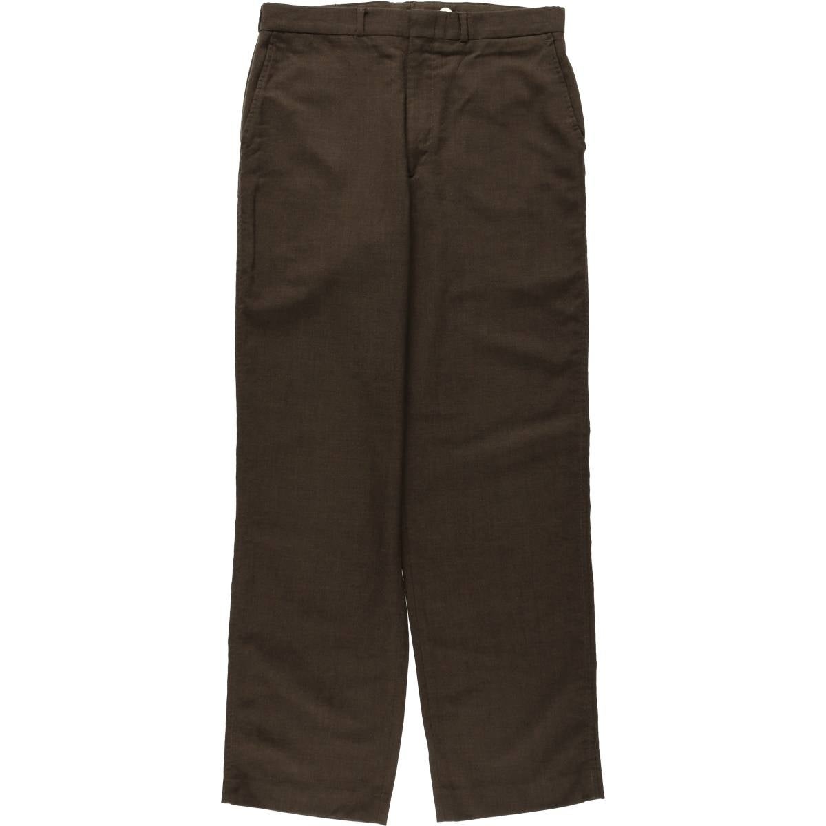 古着 80～90年代 ランズエンド LANDS END ツータック ウールパンツ