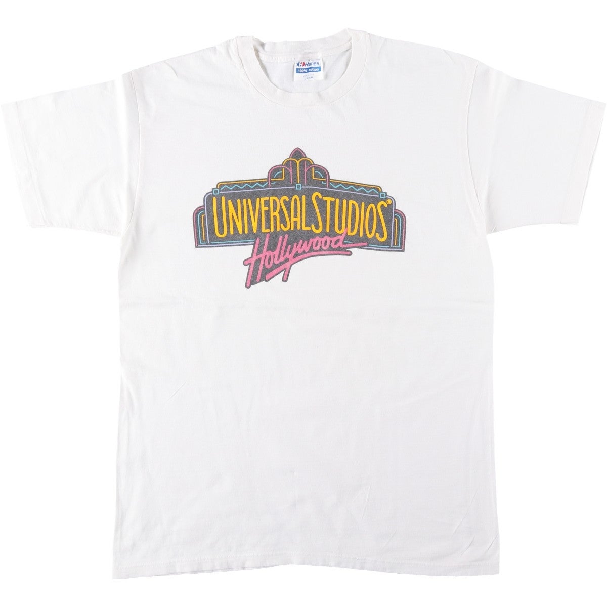 Universal Studios Florida 80s Tシャツ Hanes 古着 80年代 ヘインズ Hanes 100% COTTON 青タグ UNIVERSAL STUDIOS