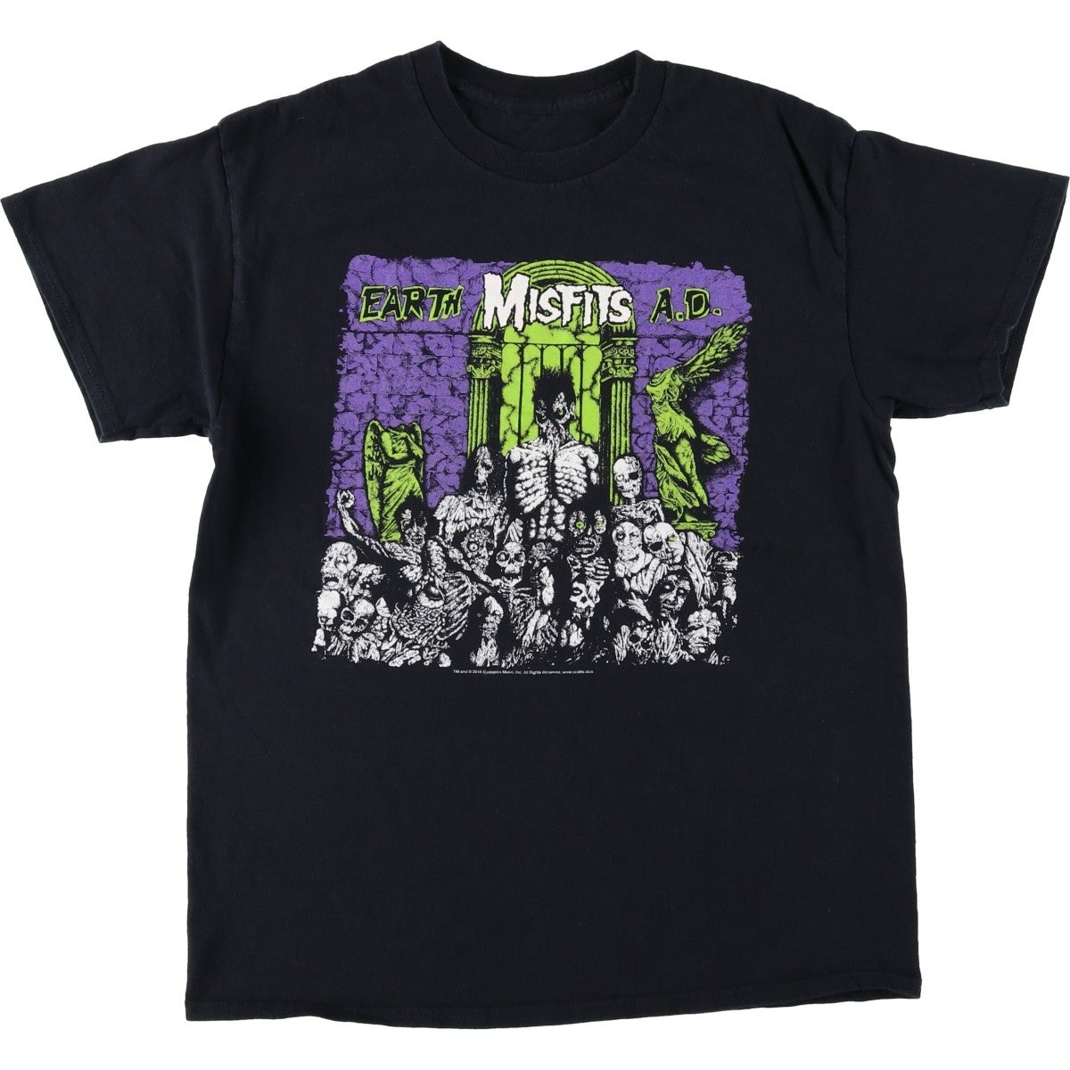 ヴィンテージ ツアー バンT Misfits Yes etc 2000年前期 MISFITS 1999 FAMOUS MONSTER TOUR 2000 ALL SPORT