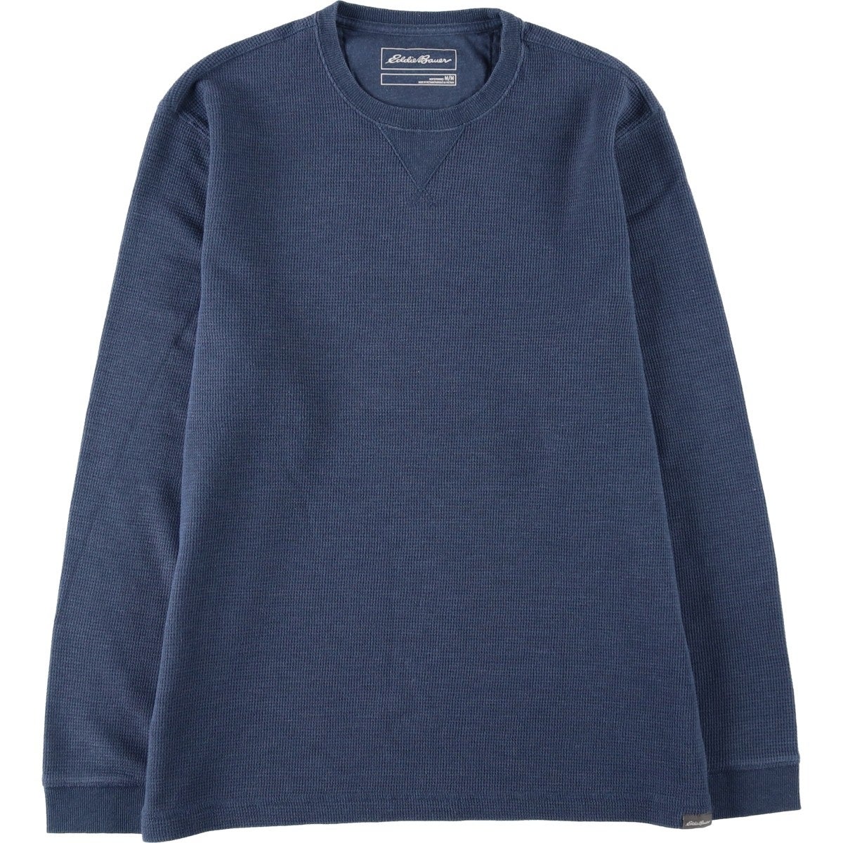 古着 エディーバウアー Eddie Bauer サーマルロンT ワッフル メンズM