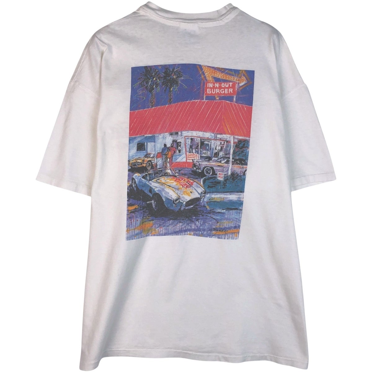 古着 90年代 ヘインズ Hanes BEEFY-T IN-N-OUT BURGER インアンド