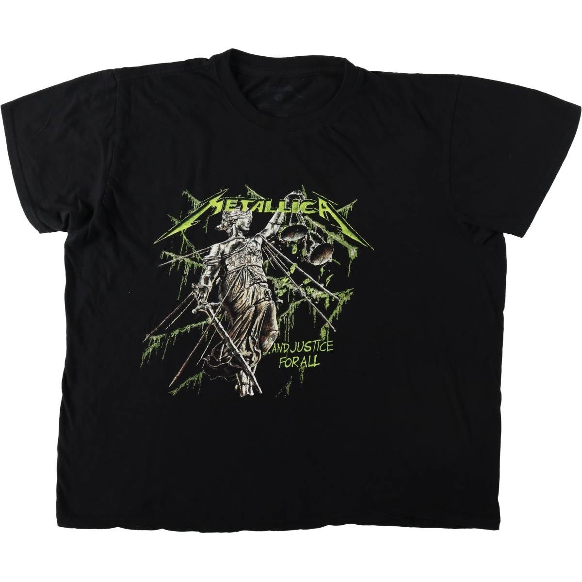 古着 METALLICA メタリカ バンドTシャツ バンT メンズXL相当